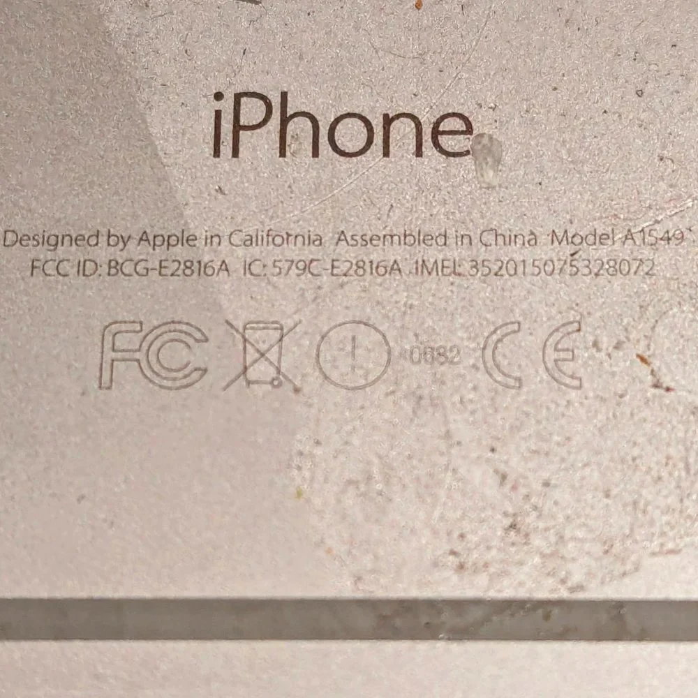 iPhone 6 (A1549) - 16 GB (For parts)***